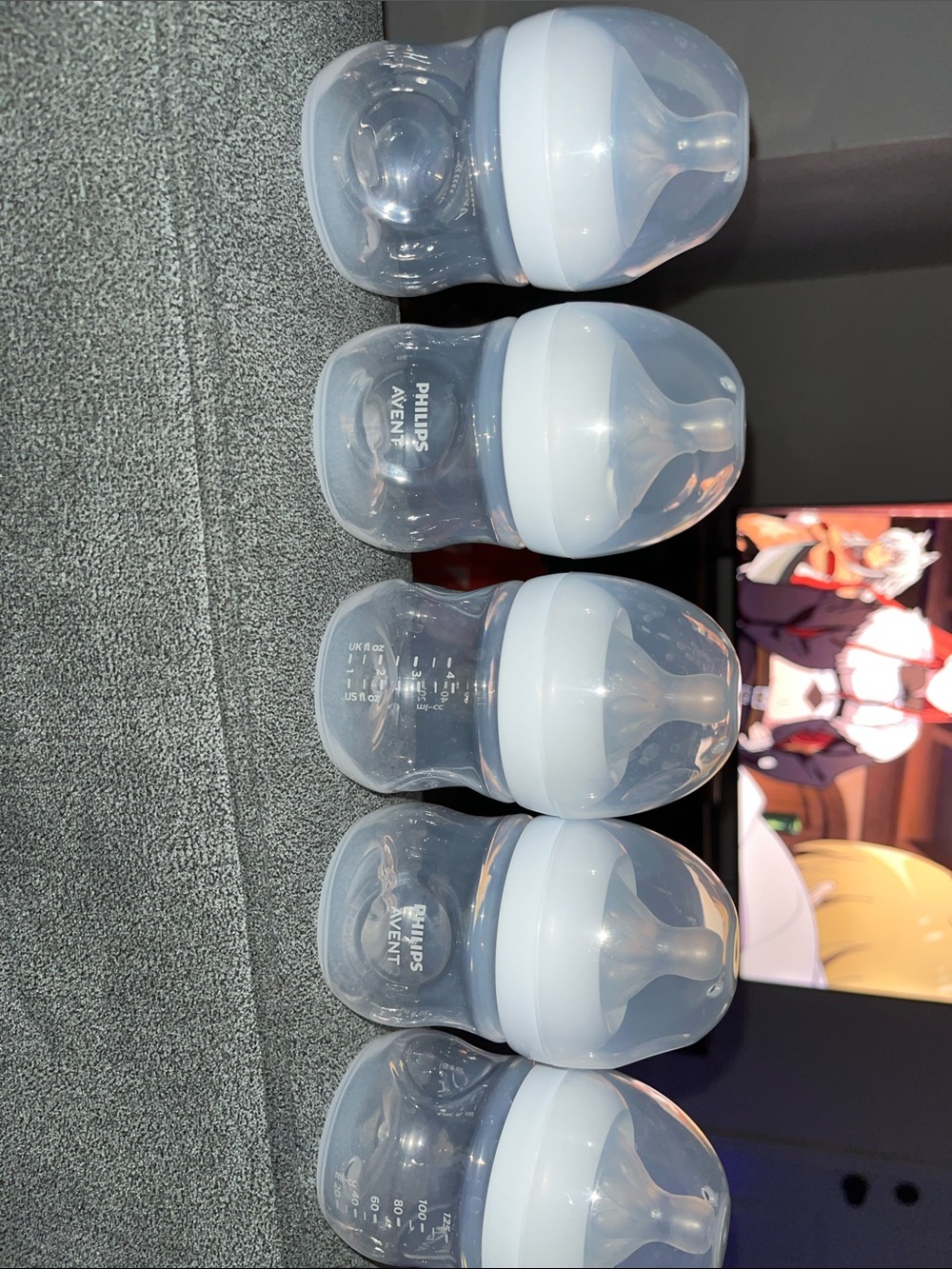 Philips Avent bottles- Soft Silicone Nipples (Pack of 5)